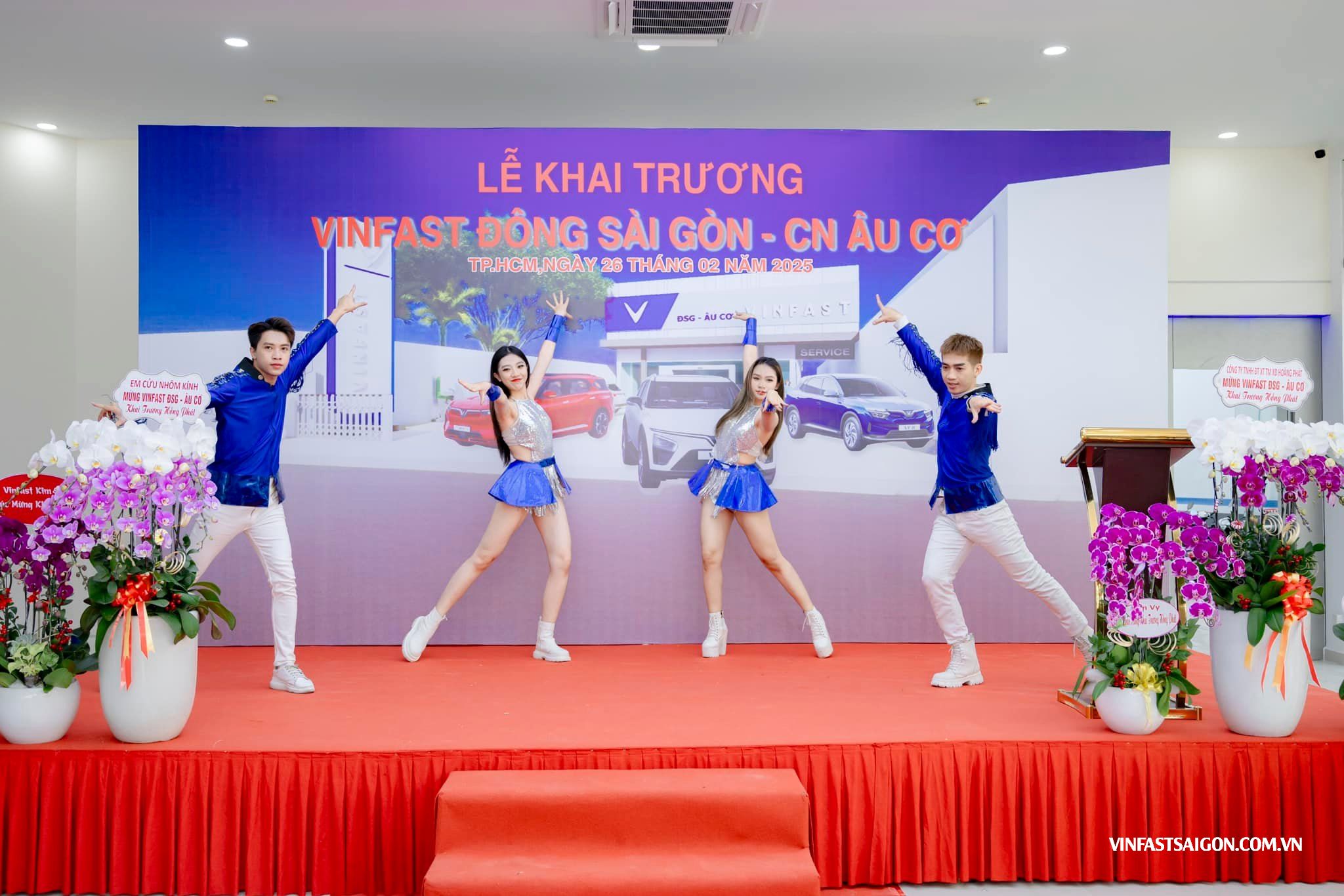 VinFast Âu Cơ Đông Sài Gòn | Sự kiện khai trương showroom VinFast Âu Cơ Đông Sài Gòn